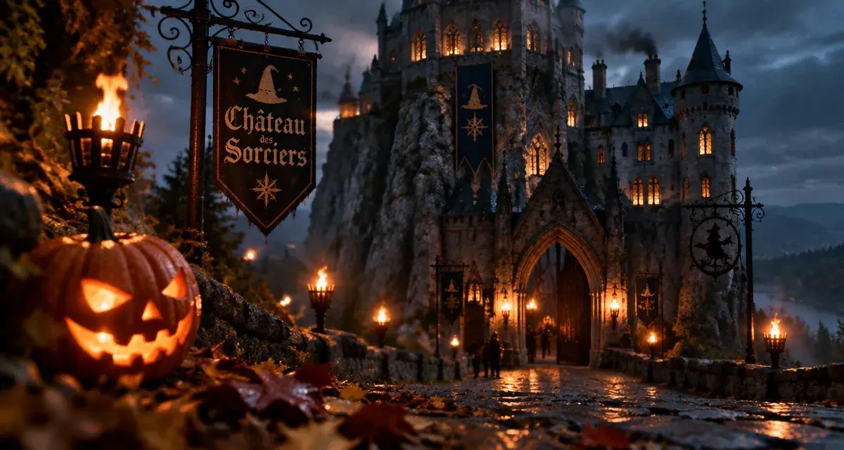 Le Château des Sorciers ouvre pour Halloween à 40 minutes de Rennes