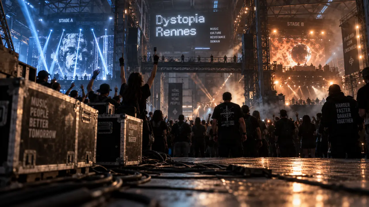 Dystopia Rennes annonce plus de 40 artistes pour février 2027