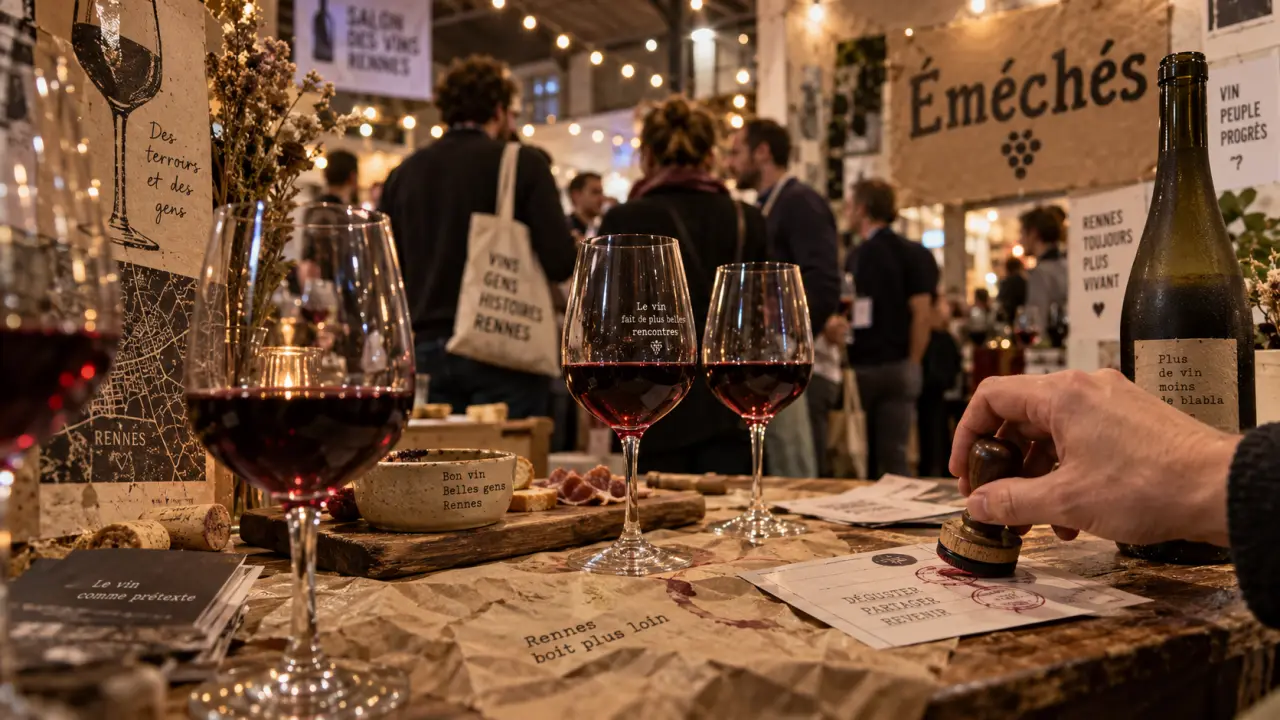 Les Éméchés : un week-end pour rencontrer 25 vignerons à Rennes