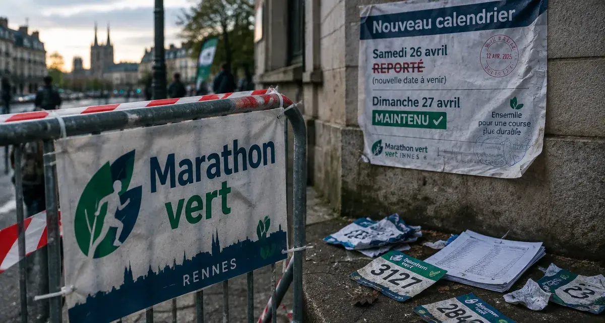 Marathon vert à Rennes : les courses du samedi reportées à dimanche
