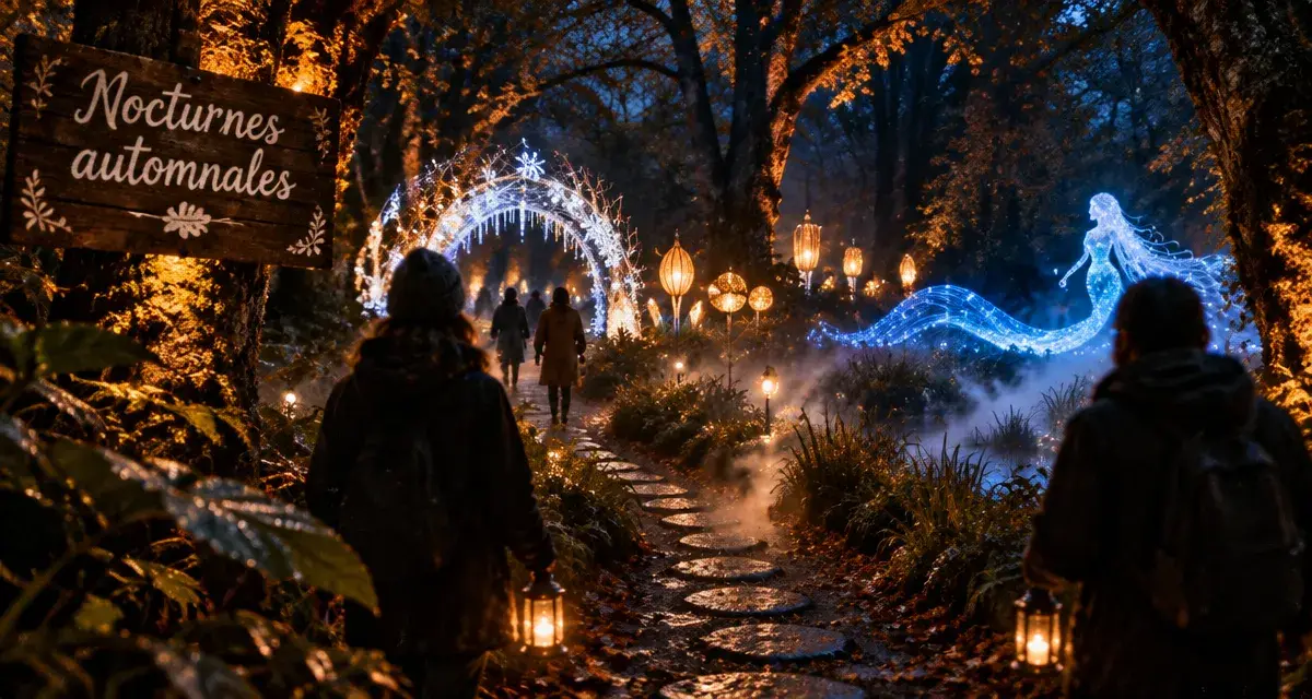Les Nocturnes Automnales illuminent le Parc de Haute Bretagne dès vendredi
