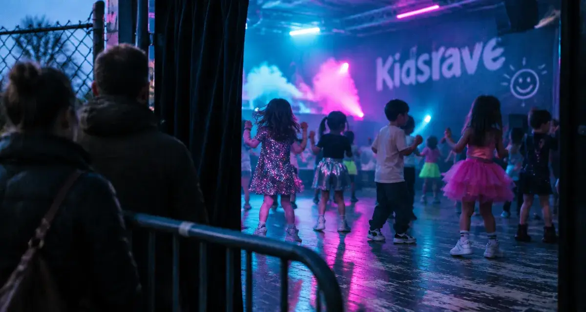 À Rennes, Bonkers Kidsrave fait danser les enfants sans leurs parents