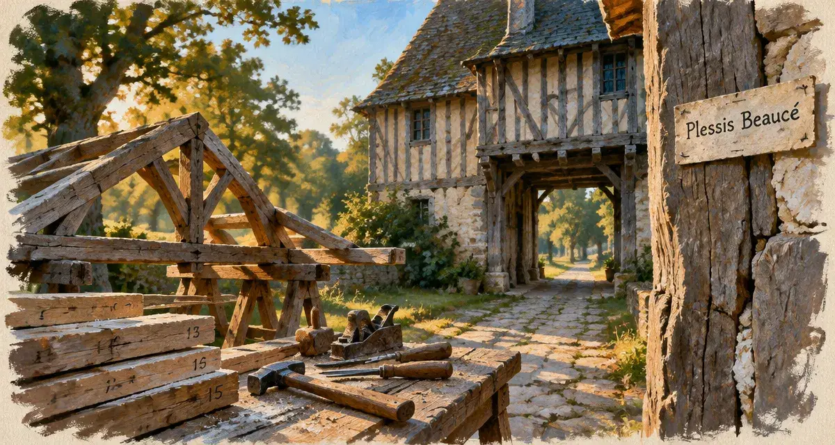 Le manoir du Plessis Beaucé prépare sa renaissance au nord de Rennes