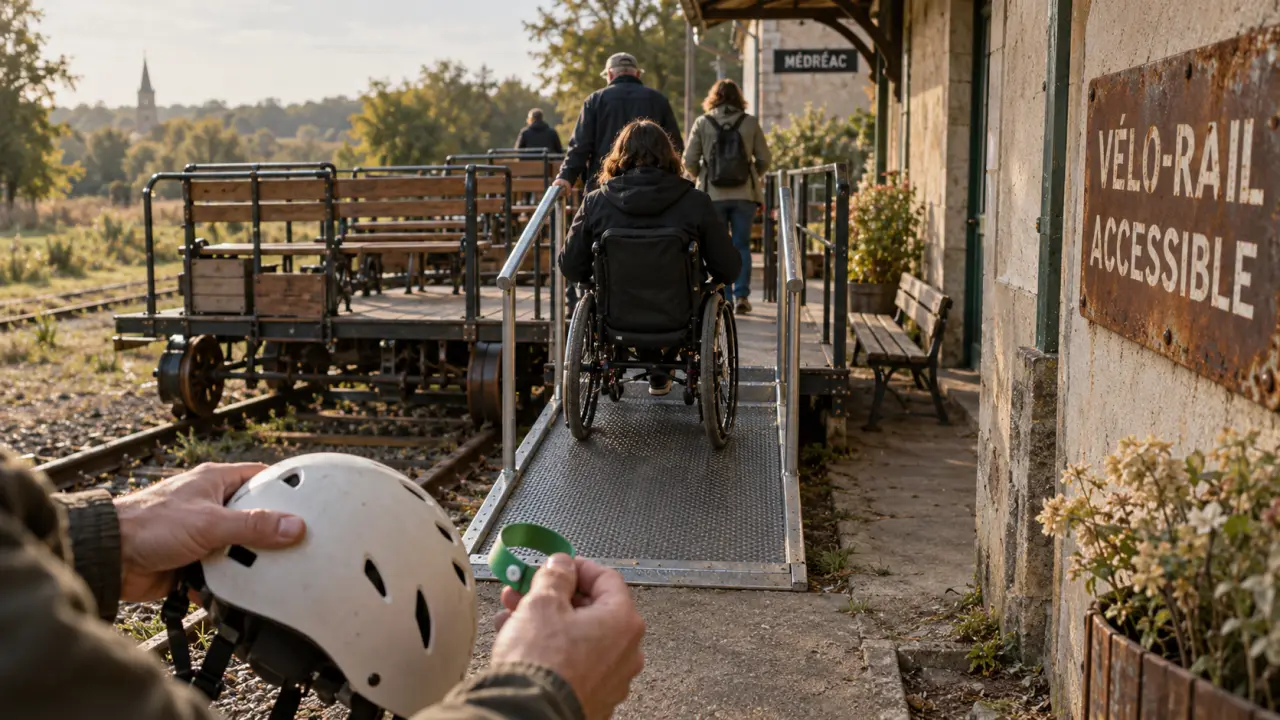 À Médréac, le vélo-rail veut accueillir tous les publics